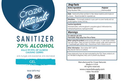 473ml Ndc: 79661-002-16 (Gel 16oz@4x)